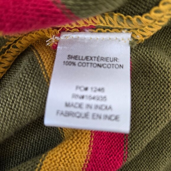 Frances Valentine Phoebe Striped Sweater Dress Size Small - Picture 7 of 7